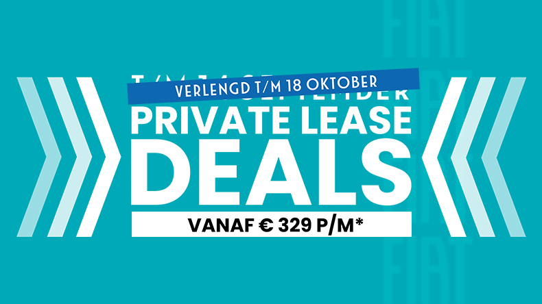 Fiat Private Lease Deals