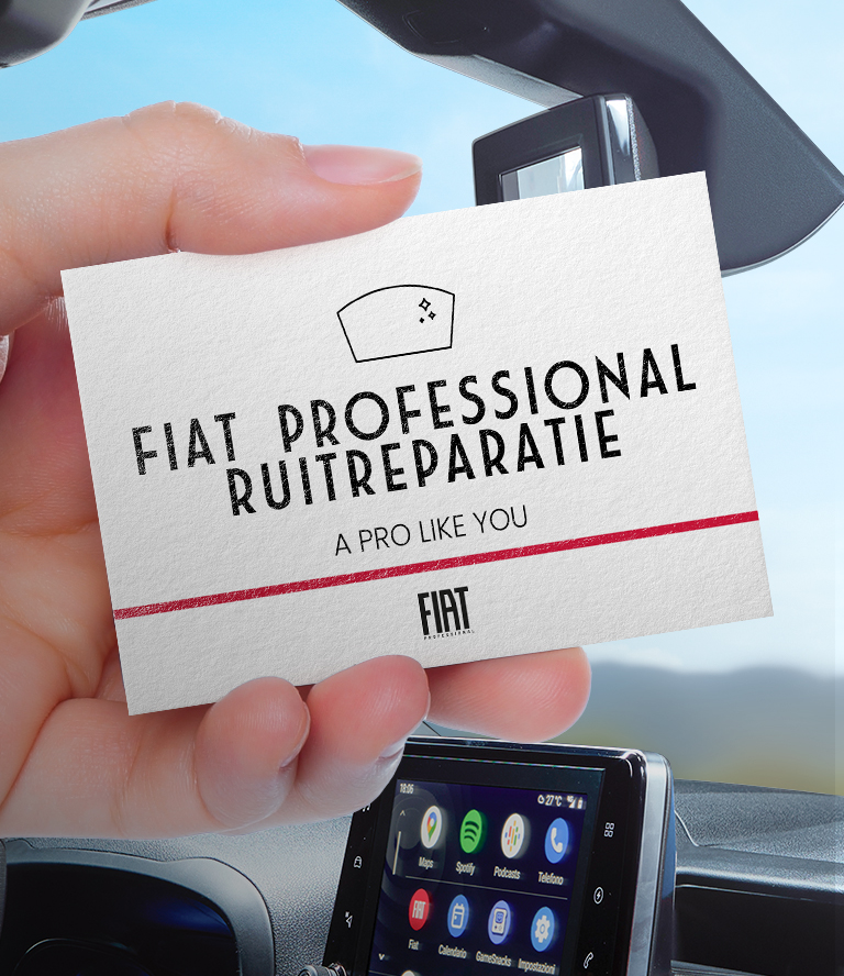 Fiat Professional Glass repair