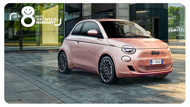 Fiat 500e garantie