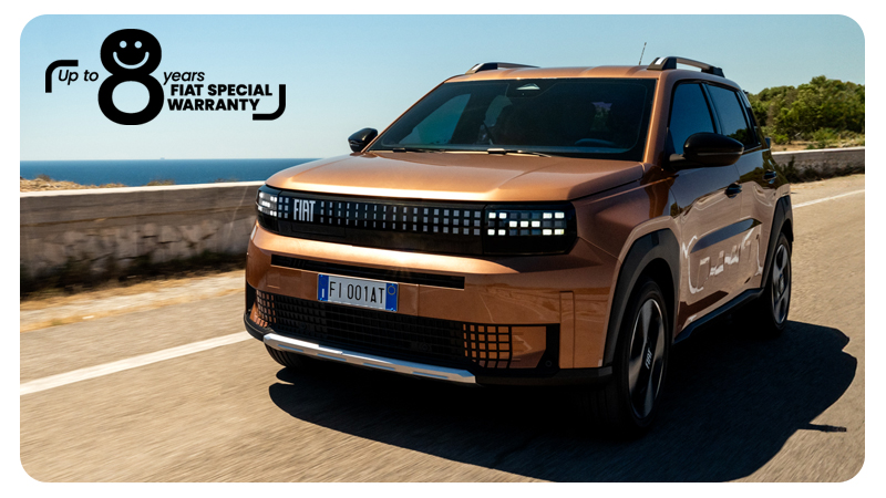 Fiat Grande Panda Hybrid garantie